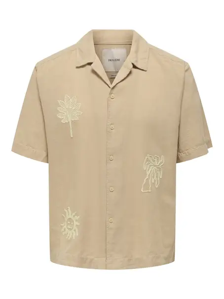 Only & Sons ONSCAIDENLY EMBROIDERY SS RESORT LO