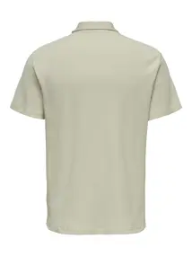 Only & Sons ONSCAL REG STRUCT SS HALFZIP POLO