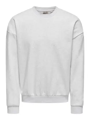 Only & Sons ONSCERES OVZ LS CREW SWEAT NOOS