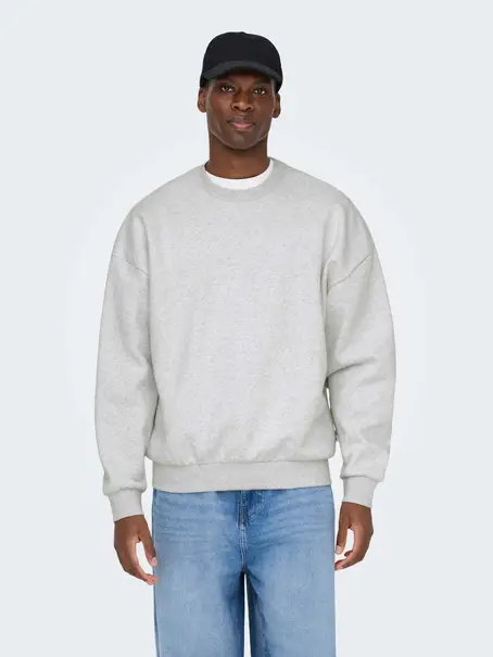Only & Sons ONSCERES OVZ LS CREW SWEAT NOOS