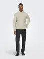 Only & Sons ONSCOOPER HALF ZIP HIGH NECK KNIT N
