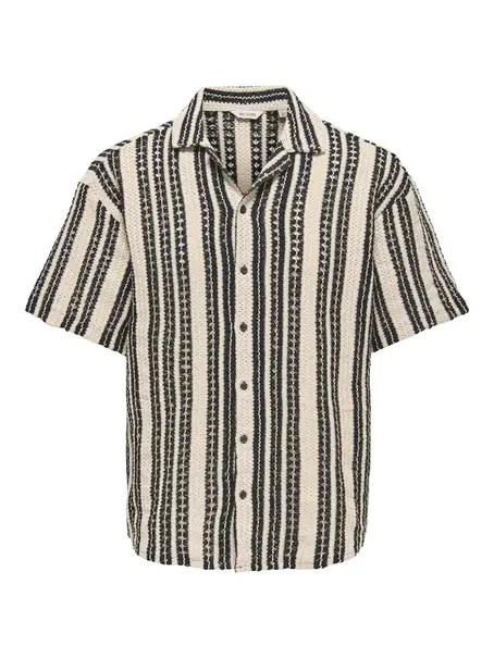 Only & Sons ONSDANI CROCHET SS SHIRT