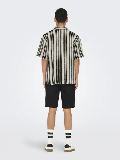 Only & Sons ONSDANI CROCHET SS SHIRT