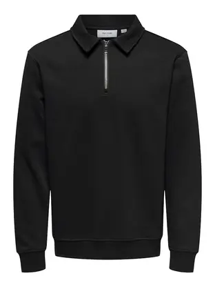 Only & Sons ONSDAVID REG HALF ZIP SWEAT NOOS