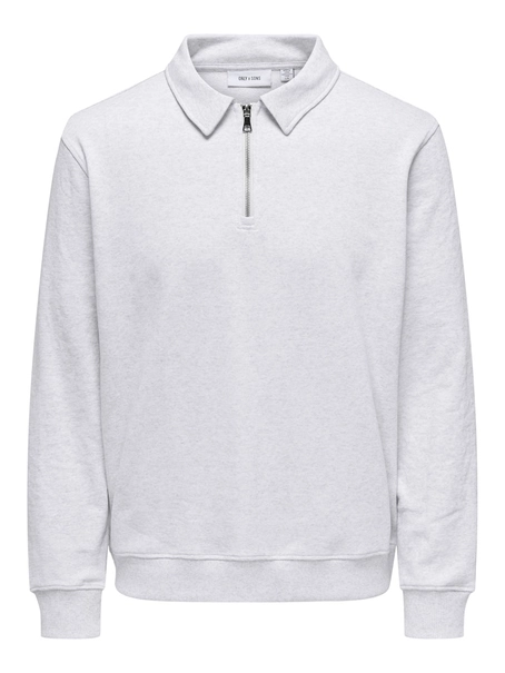 Only & Sons ONSDAVID REG HALF ZIP SWEAT NOOS