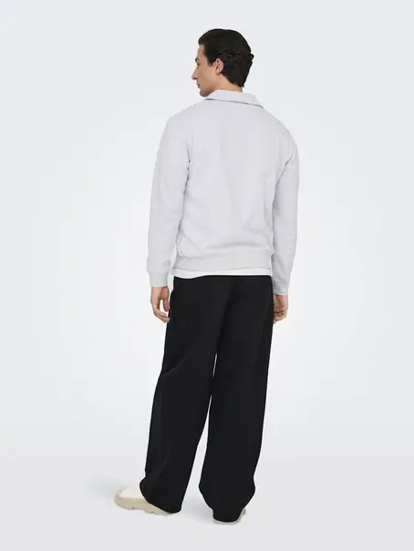 Only & Sons ONSDAVID REG HALF ZIP SWEAT NOOS