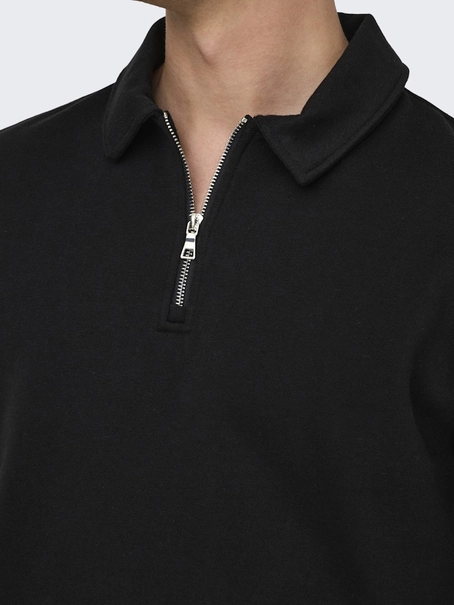 Only & Sons ONSDAVID REG HALF ZIP SWEAT NOOS