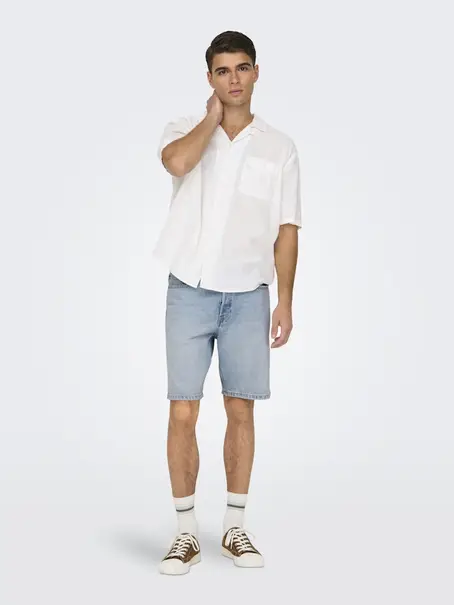 Only & Sons ONSEDGE LB 2041 TAI DNM SHORTS NOOS