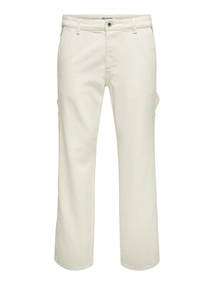 Only & Sons ONSEDGE STRAIGHT CAR ECRU1088PIMDNM