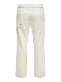 Only & Sons ONSEDGE STRAIGHT CAR ECRU1088PIMDNM