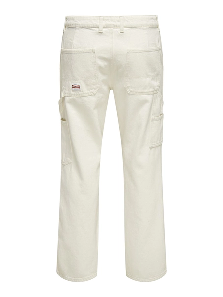 Only & Sons ONSEDGE STRAIGHT CAR ECRU1088PIMDNM