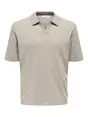 Only & Sons ONSGEORGE REG 12 LINEN SS POLO KNIT