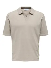 Only & Sons ONSGEORGE REG 12 LINEN SS POLO KNIT