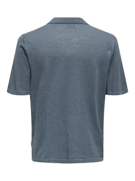 Only & Sons ONSGEORGE REG 12 LINEN SS POLO KNIT