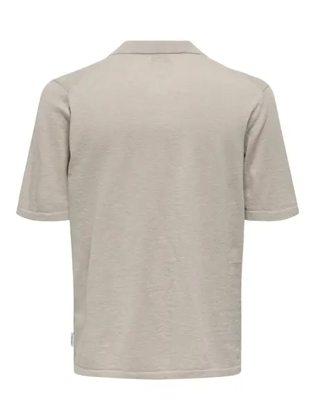 Only & Sons ONSGEORGE REG 12 LINEN SS POLO KNIT