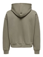 Only & Sons ONSGOYLE BOXY LS SCUBA ZIP HOODIE S