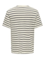 Only & Sons ONSIAN REG SS STRIPE STRUCT TEE