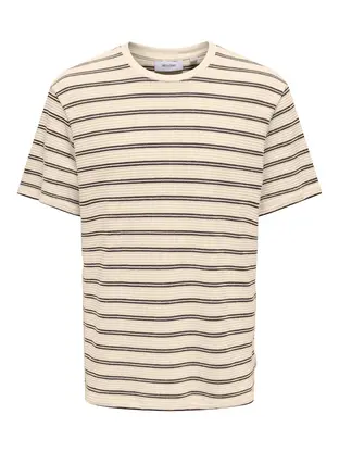 Only & Sons ONSIAN REG SS STRIPE STRUCT TEE