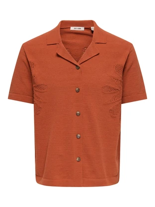 Only & Sons ONSJAM LIFE REG SS SHIRT KNIT
