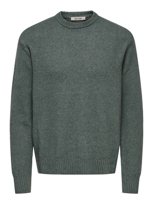 Only & Sons ONSJAMES RLX CREW KNIT NOOS