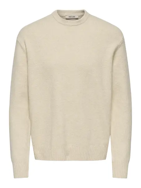 Only & Sons ONSJAMES RLX CREW KNIT NOOS