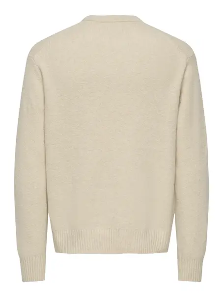 Only & Sons ONSJAMES RLX CREW KNIT NOOS