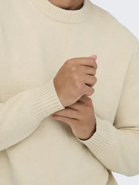 Only & Sons ONSJAMES RLX CREW KNIT NOOS