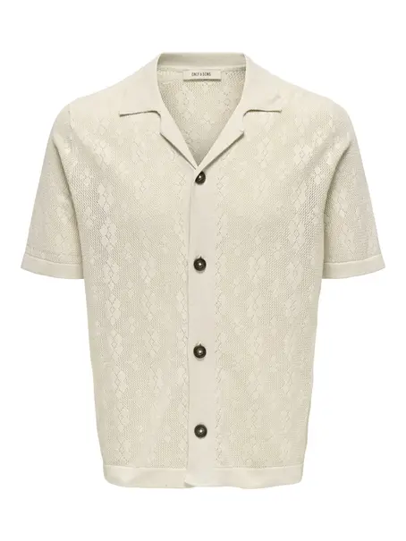 Only & Sons ONSKEN LIFE REG 12 SS SHIRT KNIT