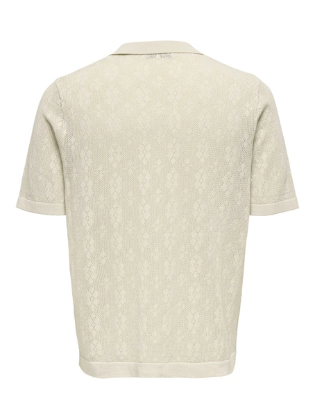 Only & Sons ONSKEN LIFE REG 12 SS SHIRT KNIT