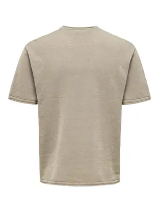 Only & Sons ONSKEN RLX SS CROCHET CREW KNIT