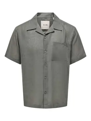 Only & Sons ONSLAURENCE RLX RESOR SS LINENBLEND