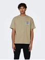 Only & Sons ONSLEROY LIFE RLX NATURE SS TEE