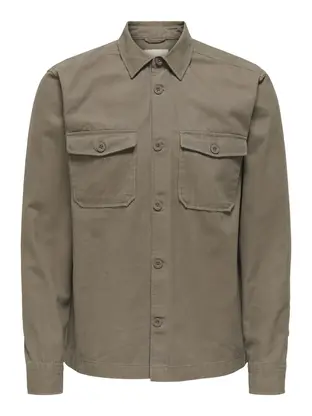 Only & Sons ONSLEV CANVAS OVERSHIRT 0359