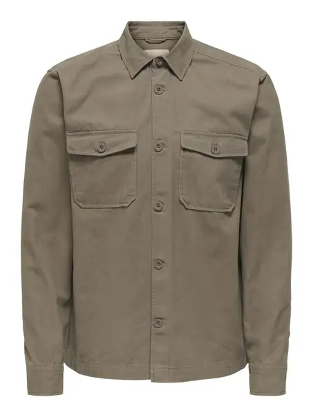 Only & Sons ONSLEV CANVAS OVERSHIRT 0359