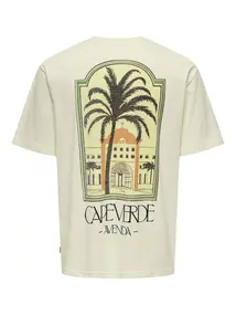 Only & Sons ONSLUIS PALM RLX SS TEE CS