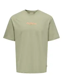 Only & Sons ONSLUIS PALM RLX SS TEE CS