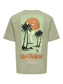 Only & Sons ONSLUIS PALM RLX SS TEE CS