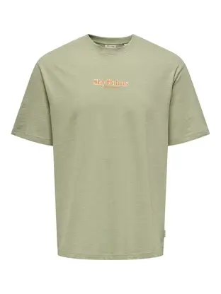 Only & Sons ONSLUIS PALM RLX SS TEE CS