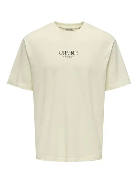 Only & Sons ONSLUIS PALM RLX SS TEE CS