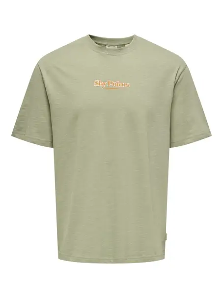 Only & Sons ONSLUIS PALM RLX SS TEE CS