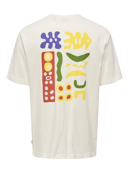 Only & Sons ONSMALIK ART LIFE RLX SS TEE CS