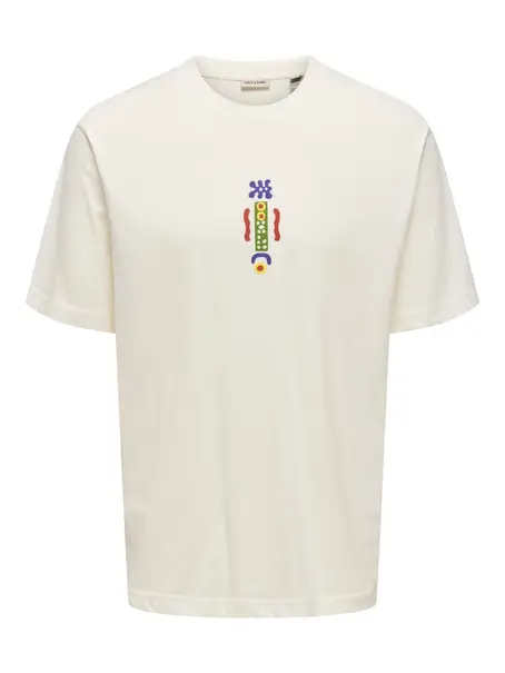 Only & Sons ONSMALIK ART LIFE RLX SS TEE CS