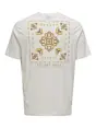Only & Sons ONSMANUEL LIFE REG SS DESERT TEE CS