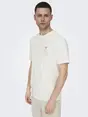 Only & Sons ONSMANUEL LIFE REG SS DESERT TEE CS
