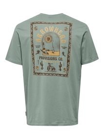 Only & Sons ONSMANUEL LIFE REG SS DESERT TEE CS
