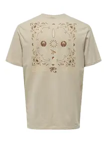 Only & Sons ONSMANUEL LIFE REG SS DESERT TEE CS