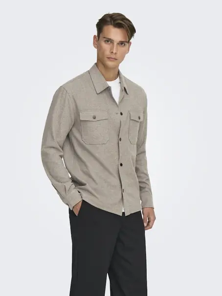 Only & Sons ONSMARK BRUSHED 0353 OVERSHIRT