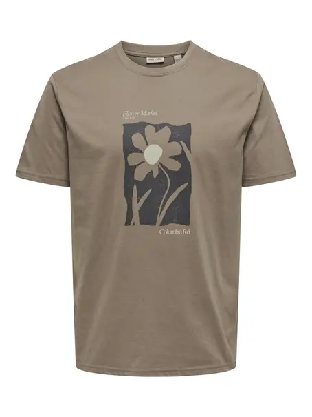 Only & Sons ONSMAX LIFE FLOWER REG SS TEE VD