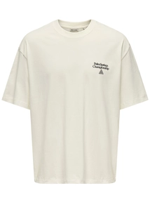 Only & Sons ONSMILO PASADENA OVS SS TEE