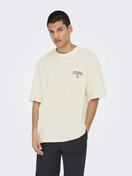 Only & Sons ONSMILO PASADENA OVS SS TEE